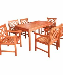 Promo 🔔 Vifah Malibu Outdoor Balthazar Rectangular Table 🤩