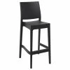Cheap 🌟 Compamia Maya Resin Barstool, Black, Set Of 2 ❤️
