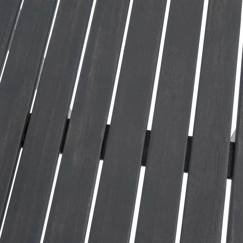 Best Pirce 🤩 GDFStudio Teresa Outdoor Acacia Wood Rectangle Bar Table, Dark Gray ✨ - Image 5