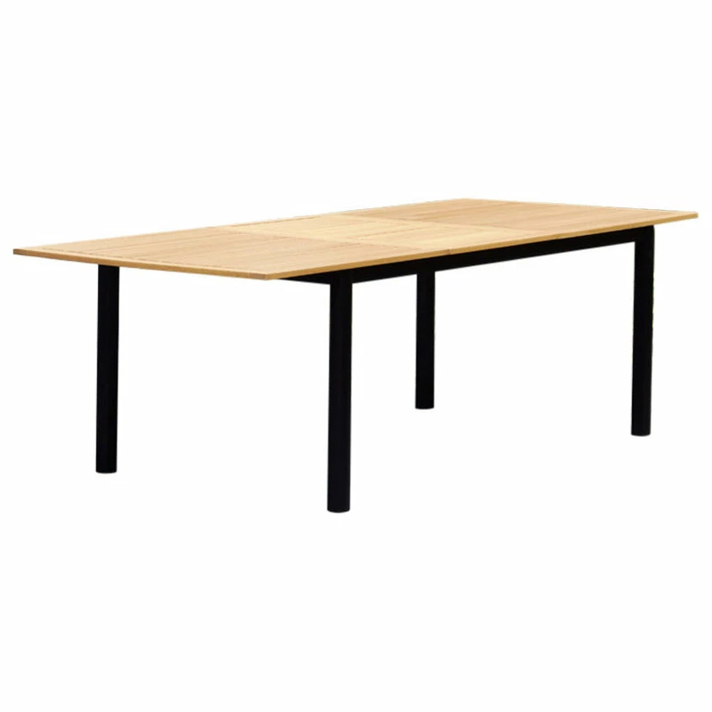 Deals โ๏ธ Amazonia Teak Finish And Aluminum Bora Rectangular Extendable Patio Dining Table ๐ - Image 4