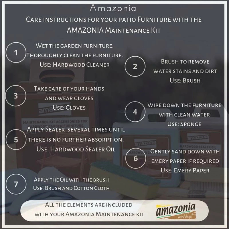 Deals โ๏ธ Amazonia Teak Finish And Aluminum Bora Rectangular Extendable Patio Dining Table ๐ - Image 11