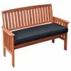 Promo 🔔 CorLiving Distribution LLC CorLiving Miramar Cinnamon Brown Hardwood Outdoor Bench 💯