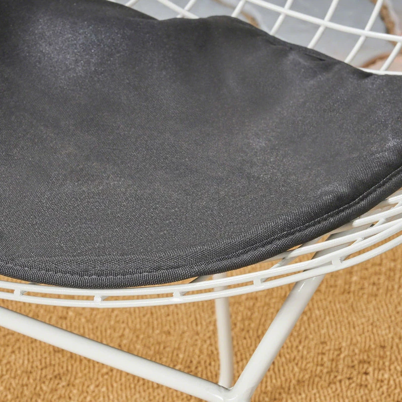 Buy ๐ GDFStudio GDF Studio Fonda Outdoor Iron Chairs, Set Of 2, White/Black ๐ฅ - Image 5