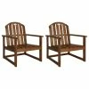 Best reviews of ❤️ Vida XL LLC VidaXL 2x Solid Acacia Wood Patio Sofa Chairs Balcony Garden Seating Armchair 🧨