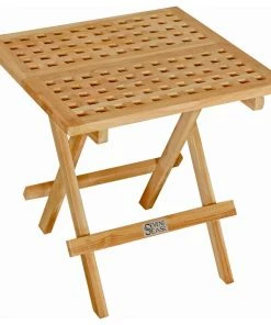 Best Pirce 🎉 Seven Seas Teak Square Folding Picnic/Side Table 🤩