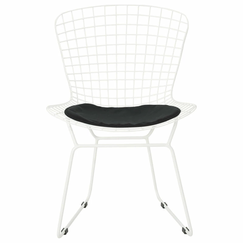 Buy ๐ GDFStudio GDF Studio Fonda Outdoor Iron Chairs, Set Of 2, White/Black ๐ฅ - Image 6