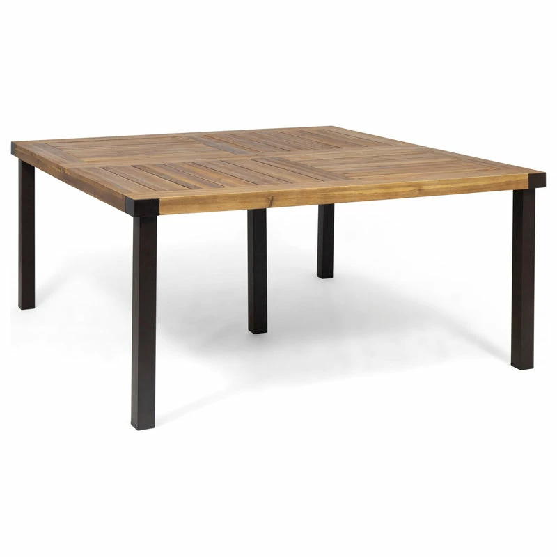 Promo ๐ฅฐ GDFStudio Maggie Outdoor Acacia Wood Dining Table ๐ - Image 5