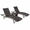 Top 10 ✔️ GDFStudio GDF Studio 3-Piece Hawthorne Wicker Chaise Lounge Set, Multibrown 😀