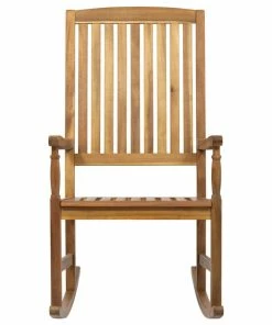 Wholesale 😀 GDFStudio Myrna Outdoor Acacia Wood Rocking Chair, Teak Finish 🛒