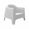 Budget ✔️ Vondom Solid Indoor/Outdoor Lounge Chair (Set Of 2), White 🔥