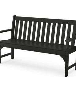 Brand new 🎁 Polywood Vineyard 60" Bench, Black 💯