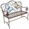 Coupon 🎁 Alpine Corporation 45" X 23" Outdoor 2-Person Butterfly Garden Bench 🛒