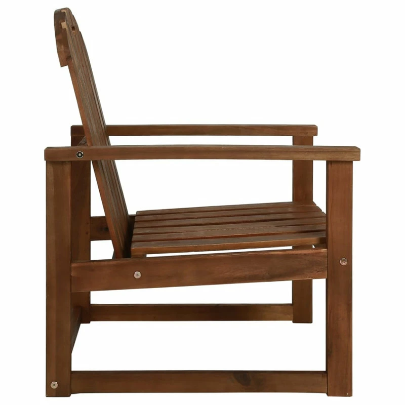 Best reviews of โค๏ธ Vida XL LLC VidaXL 2x Solid Acacia Wood Patio Sofa Chairs Balcony Garden Seating Armchair ๐งจ - Image 3