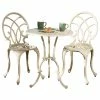 Hot Sale 👍 GDFStudio GDF Studio 3-Piece Andover Outdoor Cast Aluminum Bistro Set 👍