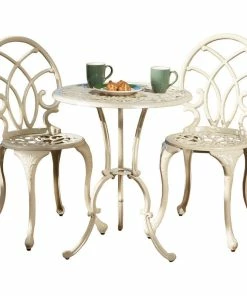 Hot Sale 👍 GDFStudio GDF Studio 3-Piece Andover Outdoor Cast Aluminum Bistro Set 👍