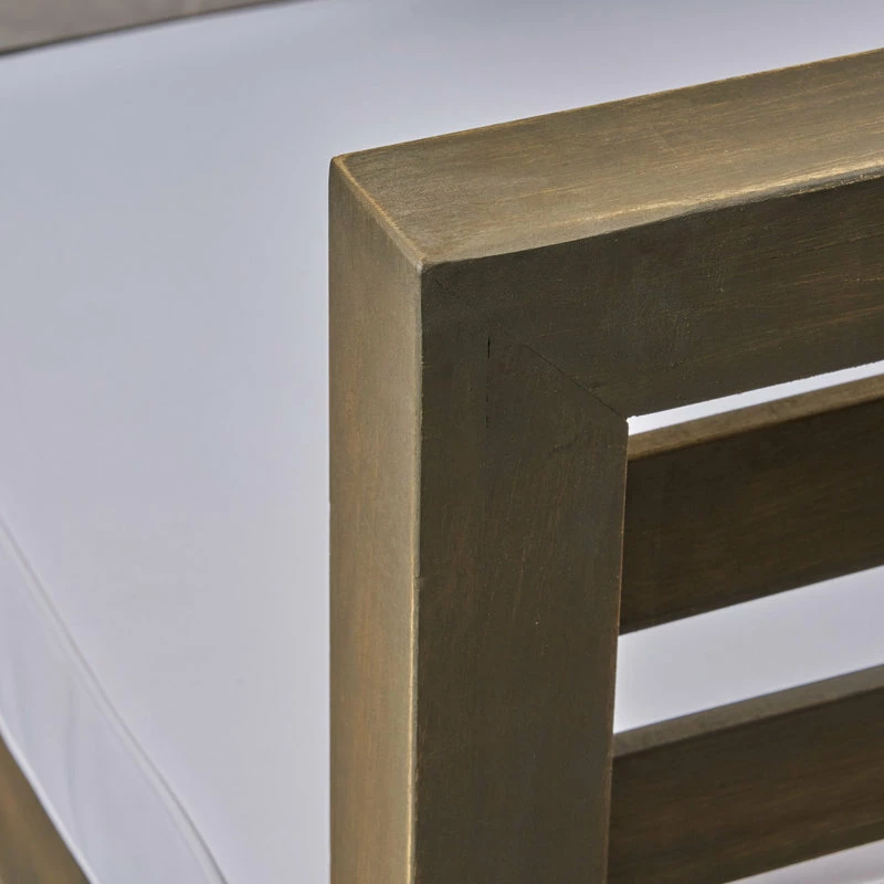 Brand new โ๏ธ GDFStudio Louise Outdoor Acacia Wood Club Chairs With Cushions, Set Of 2, White โ๏ธ - Image 8