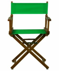 Coupon 🌟 Casual Home 18" Director's Chair With Honey Oak Frame, Green Canvas ⭐