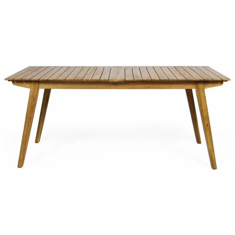 Best deal ๐ฅ GDFStudio Leandro Outdoor Rustic Acacia Wood Dining Table ๐ฏ - Image 5