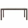Discount 😀 GDFStudio GDF Studio Marin Dark Brown Acacia Wood Outdoor Dining Table 👍