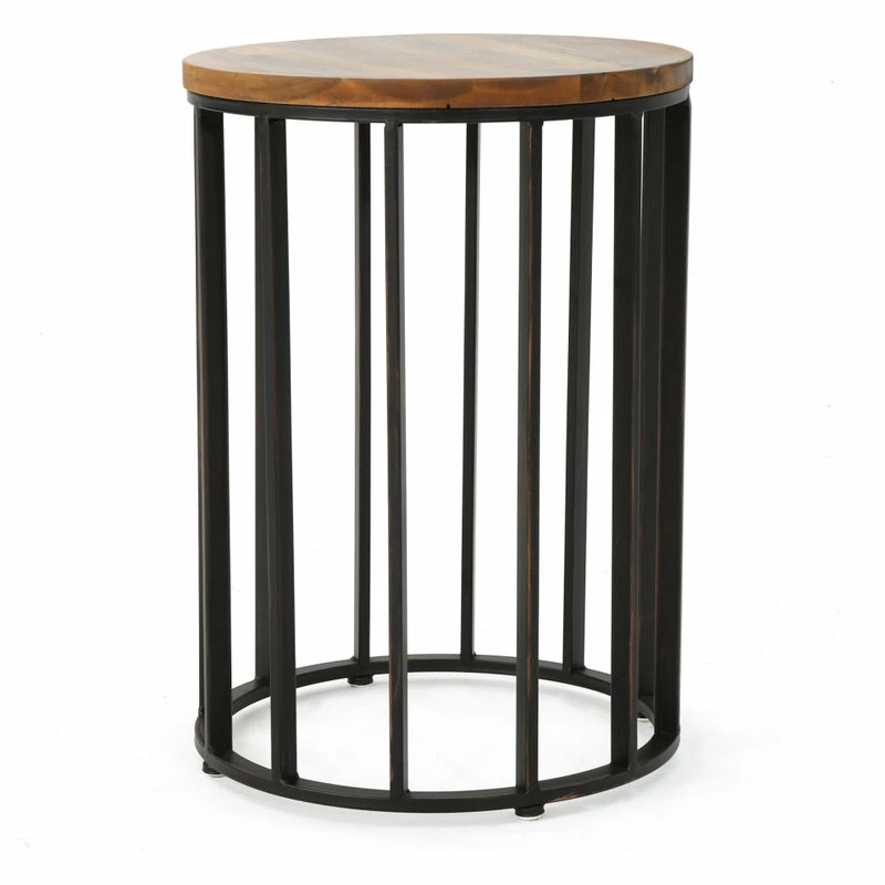 Wholesale 💯 GDFStudio GDF Studio Colburn Outdoor Natural Finished Acacia Wood 15" Accent Table 😉 - Image 6