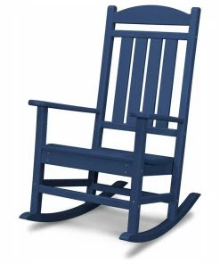 Best Sale ⌛ POLYWOOD Presidential Rocking Chair, Navy 😉