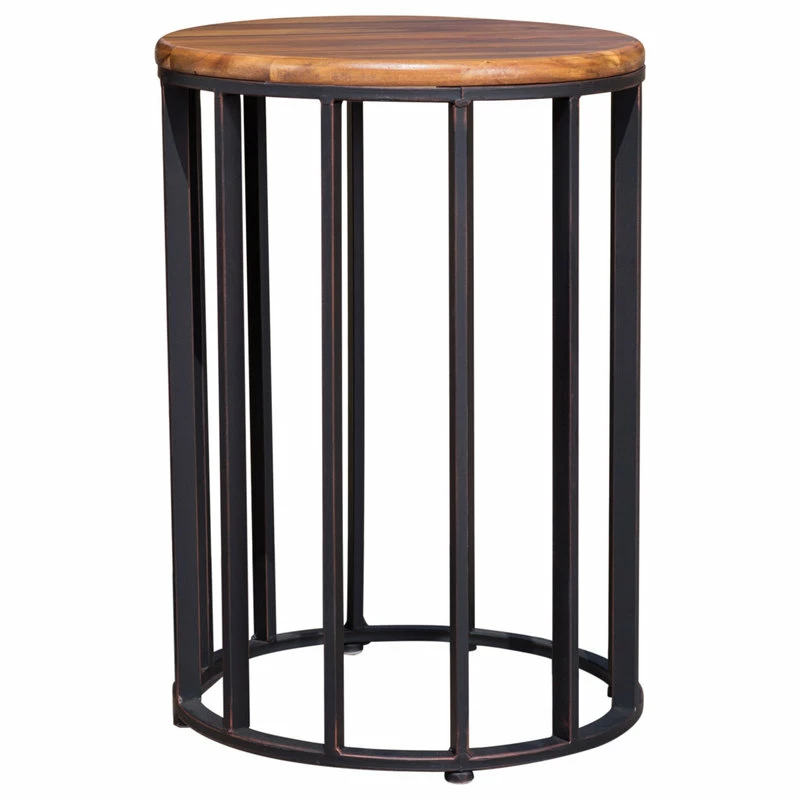 Wholesale 💯 GDFStudio GDF Studio Colburn Outdoor Natural Finished Acacia Wood 15" Accent Table 😉