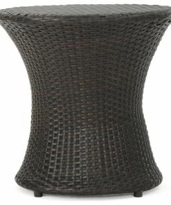 Cheapest 😉 GDFStudio Townsgate Outdoor Boho Wicker Accent Table 🔔