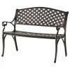 Wholesale 💯 GDFStudio GDF Studio Eastwood Antique Copper Cast Aluminum Garden Bench 🤩