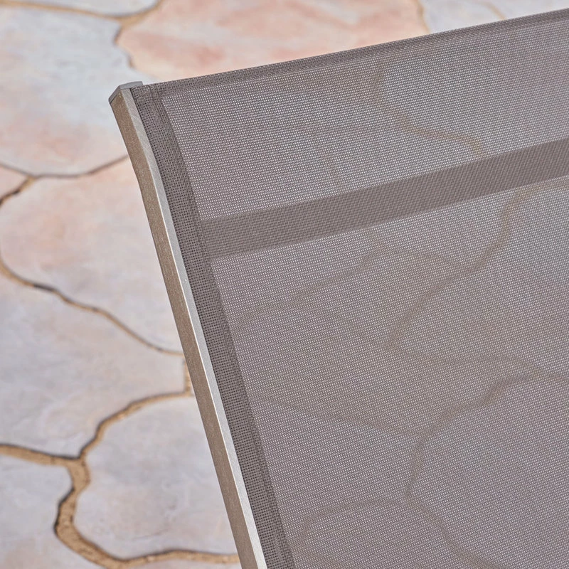 Cheapest ⭐ GDFStudio GDF Studio Joy Outdoor Mesh And Aluminum Chaise Lounge, Gray 💯 - Image 9