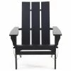 Coupon 💯 GDFStudio Arian Outdoor Acacia Wood Foldable Adirondack Chair, Black 💯