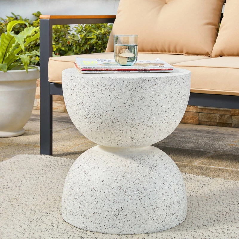 Deals ✨ Glitzhome Multi-functionalal MGO Faux Terrazzo Garden Stool Or Plant Stand Or Accent Table ⭐ - Image 13