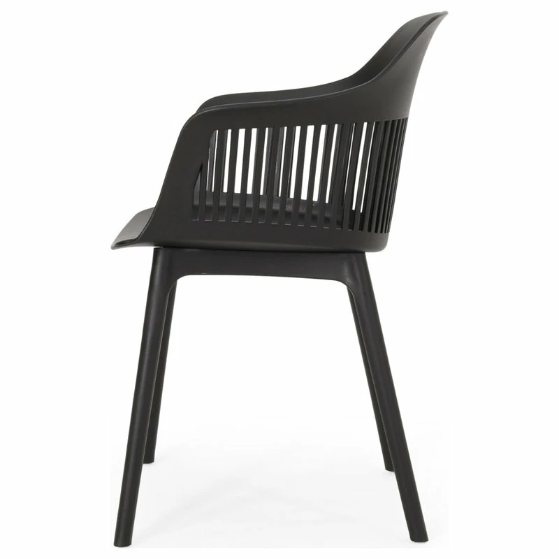 Best Pirce ๐ GDFStudio Gable Outdoor Dining Chair, Set Of 2, Black ๐ - Image 6