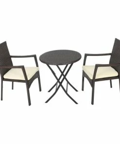 Best deal ๐ฅ GDFStudio Finnish Transitional 3 Piece Wicker Bistro Set โจ