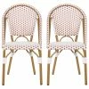 Hot Sale ⌛ GDFStudio Brandy Outdoor French Bistro Chair, Set Of 2 👍