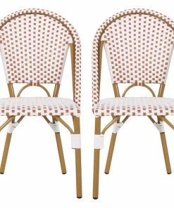 Hot Sale ⌛ GDFStudio Brandy Outdoor French Bistro Chair, Set Of 2 👍