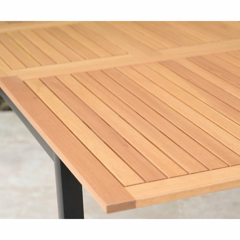 Deals โ๏ธ Amazonia Teak Finish And Aluminum Bora Rectangular Extendable Patio Dining Table ๐ - Image 6