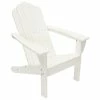Deals ⌛ LuXeo USA Marina Outdoor Patio Adirondack Chair, White 😀