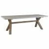 Best deal ✨ Outdoor Interiors Ivory Composite And Eucalyptus Wash Dining Table 💯