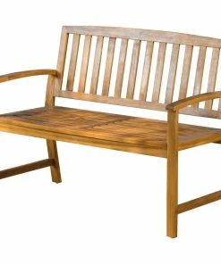 Coupon 🔥 GDFStudio GDF Studio Tamika Teak Finish Acacia Bench ❤️