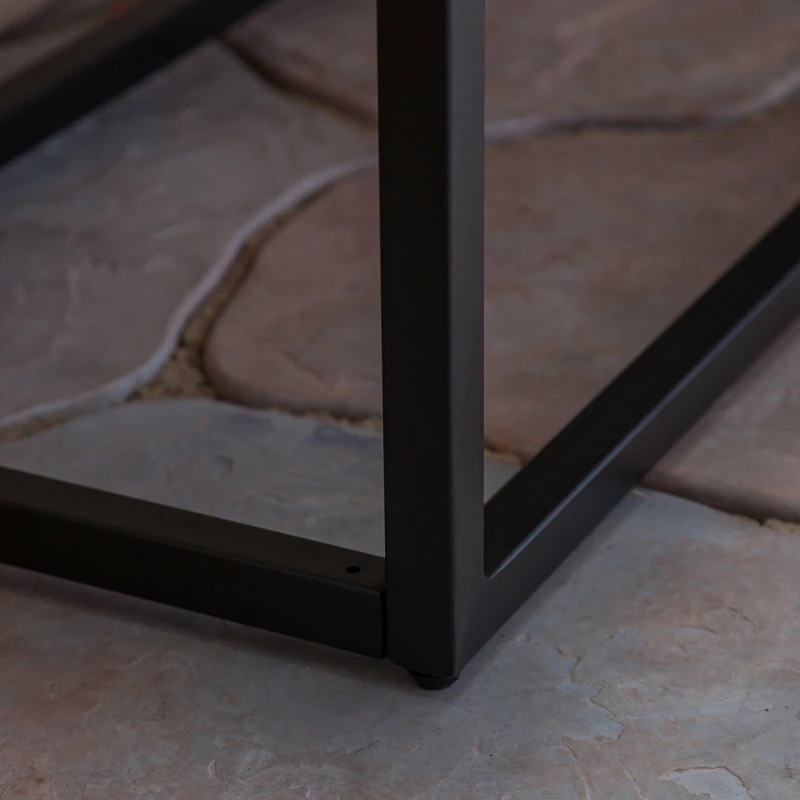 Best reviews of โ๏ธ GDFStudio GDF Studio Drew Outdoor Industrial Acacia Wood And Iron Bench, Teak Finish ๐ - Image 5