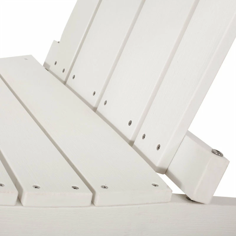 Promo 👍 GDFStudio Leighton Outdoor Adirondack Chairs, Set Of 2, White 💯 - Image 5