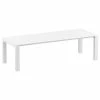 Brand new 🌟 Compamia Vegas Wicker XL Dining Table In White 🎁