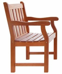 Cheapest ⌛ Vifah Outdoor Wood Arm Chair ✔️