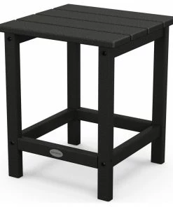 Coupon ✨ Polywood Long Island 18" Side Table, Black 👍
