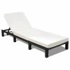 Wholesale ✨ Costway Patio Adjustable Wicker Lounge Poolside Couch Furniture With Cushion 🌟