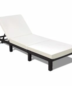 Wholesale ✨ Costway Patio Adjustable Wicker Lounge Poolside Couch Furniture With Cushion 🌟