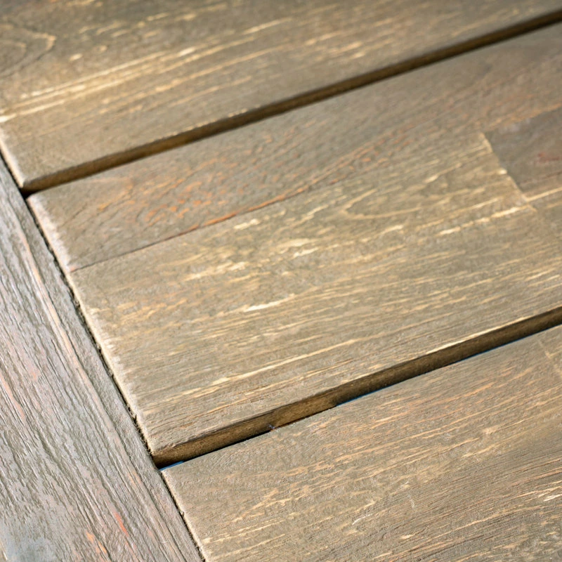 Budget ๐งจ GDFStudio GDF Studio Toby Outdoor Acacia Wood Dining Table, Sandlblast Gray /Black โญ - Image 7