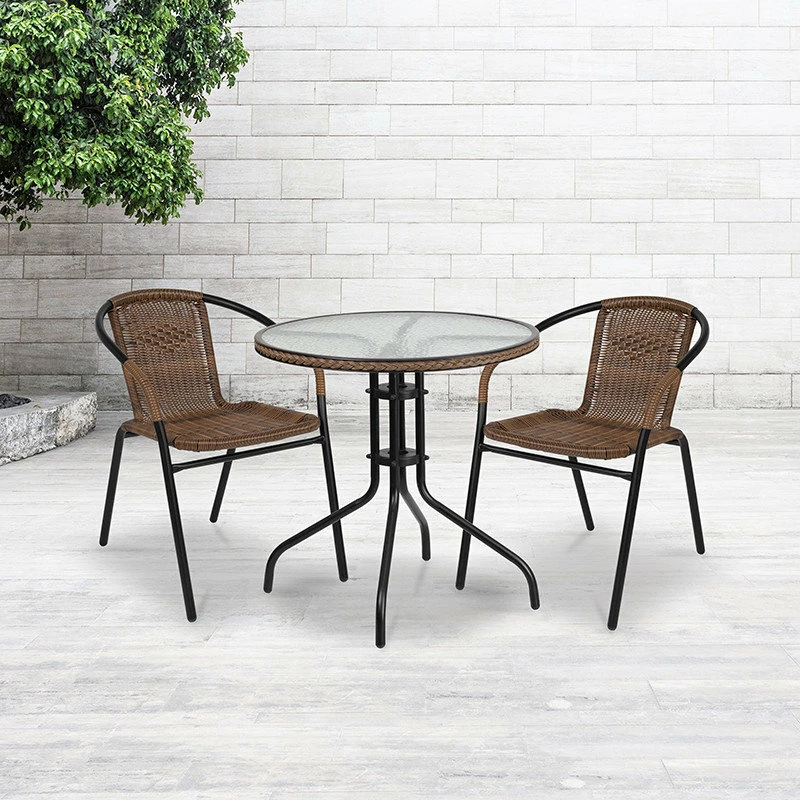 Top 10 ๐ Flash Furniture 28RD Glass Table-BRN Rattan ๐ - Image 2