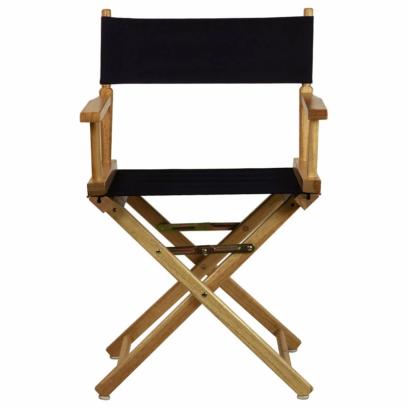 Deals 😍 Casual Home 18" Director's Chair With Natural Frame, Navy Blue Canvas 🥰