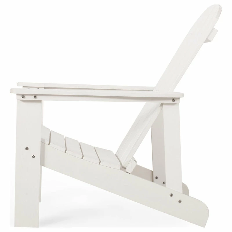 Promo 👍 GDFStudio Leighton Outdoor Adirondack Chairs, Set Of 2, White 💯 - Image 8